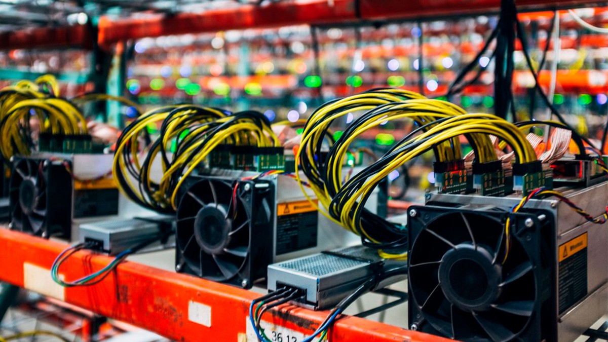 Bitcoin rig and mining equipment and technology.