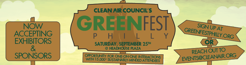 Accepting exhibitors and sponsors for Greenfest, Sat September 25